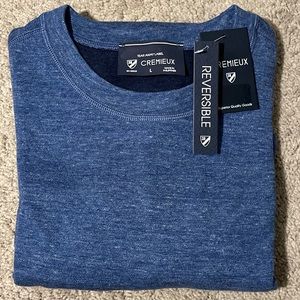 NWT DANIEL CREMIEUX Reversible Pullover Sweater. Size XL